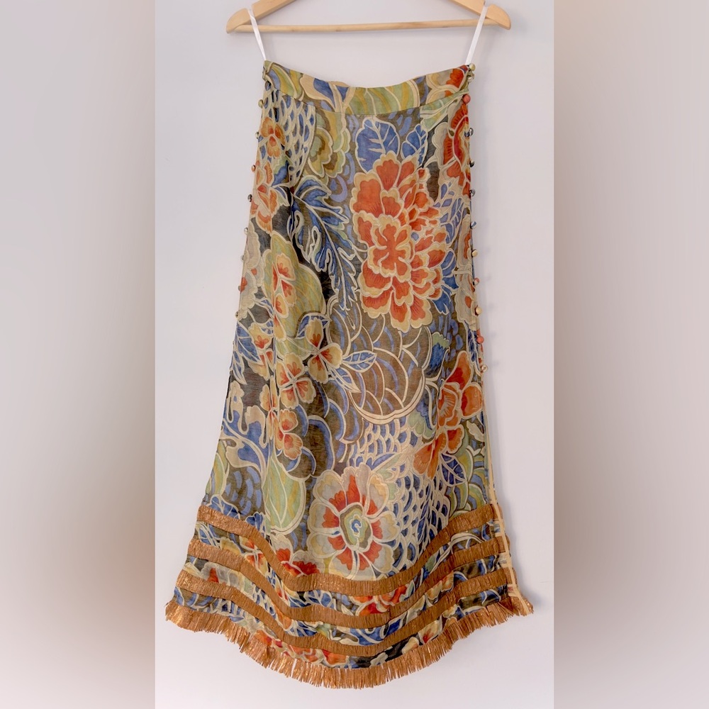 Ixiah Floral Maxi Skirt - Multicolor